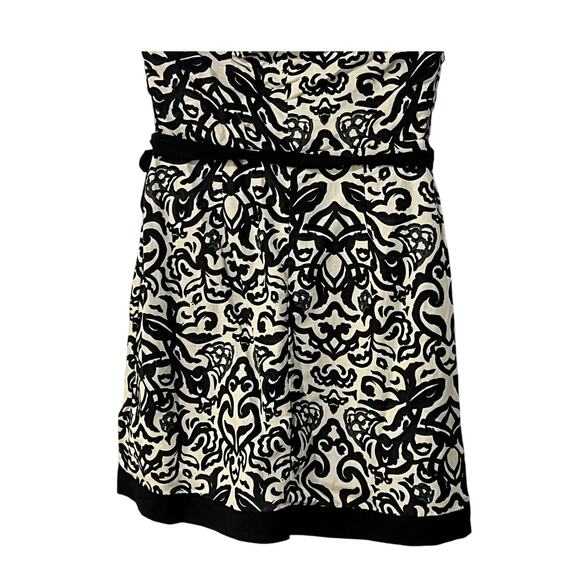 FRENCH CONNECTION WMNS 8 CRISTYN BIRDIE LINEN BLEND HALTER MINI DRESS BLACK NEW - Picture 9 of 13